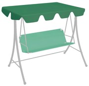zöld csere ponyva kerti hintaágyhoz 150/130 x 105/70 cm