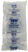 Hűtő- és uzsonnástasak, 2 l, 100 db, 20 x 30 cm, 9 &amp;mikro;, TUTI (KHT971)