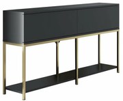 Lord szekrény, antracit és arany