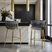 Hoker FLORES 2 Szary Welurowy