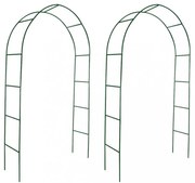 2 db kerti boltív futónövények számára