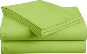 Pamut lepedő 140x240 cm zöld, 100% pamut