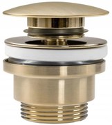 Rea Rea, univerzális mosogató leeresztő csavar, ClickClack, arany matt, REA-A8585