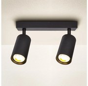 Brilagi Brilagi - Spotlámpa SELE 2xGU10/30W/230V fekete BG0625