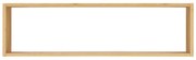 Natúr színű többszintes bambusz fali polc 70 cm Ember – House Nordic