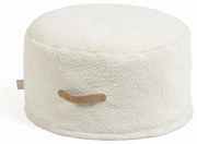 Adara fehér puff, ø 50 cm - Kave Home
