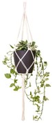 Textil akasztórendszer virágcseréphez ø 13 cm (magasság 100 cm) Macramé – Artevasi