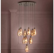 Eglo 39509 - Csillár zsinóron SIRACUSA 10xE27/60W/230V