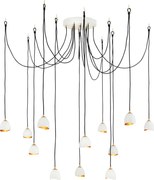 Quintiesse NULA QN-NULA-12P Függőlámpa 12x40W/E14