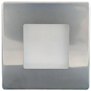 LED Kültéri lépcsőmegvilágító LED/1,7W/230V 2700K IP44 króm