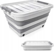Tároló Doboz Kerekeken Összecsukható Rendszerező Doboz Kemp
