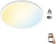 WiZ - LED Dimmelhető mennyezeti lámpa SUPERSLIM LED/22W/230V fehér Wi-Fi