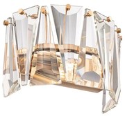 Maytoni MOD043WL-01G - Fali lámpa PUNTES 1xE14/60W/230V arany