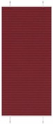 pliszírozott vak Bordeaux piros 85x200 cm szövetszélesség
