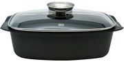 Elo 84932 Sütőedény üveg fedéllel és aromafogantyúval Alucast 40 x 22 cm