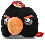 Angry Birds fekete díszpárna