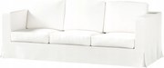 Dekoria Karlanda 3 személyes kinyitható kanapé huzat Ikea fehér