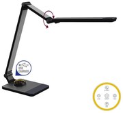 Prezent AKAN 31212 érintőkapcsolós íróasztali lámpa USB csatlakozóval, 10W LED, 3000-6300K, 500 lm