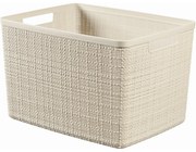 Curver Jute L kosár 20 l, bézs
