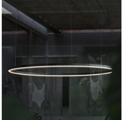 Ideal Lux - ORACLE LED/53W/230V 3000K kábeles csillár, átm. 90 cm, fekete