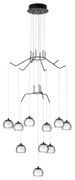 Eglo Rovigana 39512 függeszték, 10x3,3W LED, 3000K, 10x340 lm
