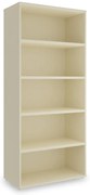 SimpleOffice magas szekrény 80 x 40 x 180 cm, nyír