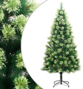 csuklópántos műkarácsonyfa állvánnyal 180 cm