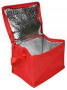 COOLER piros hűtőtáska 4l