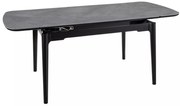 Sento bővíthető étkezőasztal szürke/fekete 120-180cm