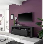 RIMINI TV-állvány fekete kőris