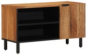 TV Szekrény 80x31,5x46 cm Tömör Akácfából