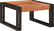 vidaXL Fürdőszobai polc polcokkal Barna 40 x 50 x 23 cm Tömör Akácfa