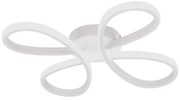 Fehér LED mennyezeti lámpa 40x40 cm Fly – Trio