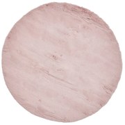 Teddy rózsaszín szőnyeg, ⌀ 120 cm - Think Rugs