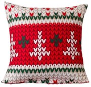 Mikroszálas párnahuzat FROSTED CHRISTMAS 45x45 cm, színes
