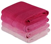 Fürdőlepedő Szett (4 db) Rainbow - Pink