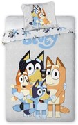 Disney Bluey gyerek ágyneműhuzat 140x200cm+90x70cm Faro