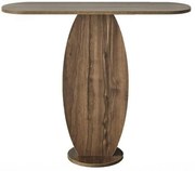 Ellittica Walnut összecsukható konzolasztal
