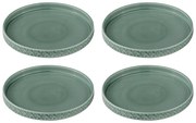 Türkiz porcelán desszertes tányér készlet 4 db-os ø 20 cm Heath Jade – Ladelle