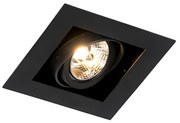 Modern beépíthető reflektor fekete állítható - Oneon 70