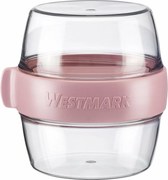 Westmark MAXI kétrészes uzsonnás doboz, 700 ml, rózsaszín, L