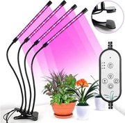 LED Dimmelhető asztali lámpa csíptetővel növények termesztéséhez LED/15W/5V