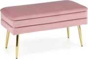 Velva előszobai cipőpad tárolóval pink arany