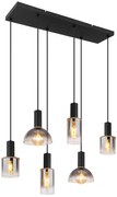 Globo CLASSIS 15551-6H függeszték, 6x15W LED E27