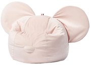 Világos rózsaszín gyerek babzsák Ears – The Brooklyn Kids