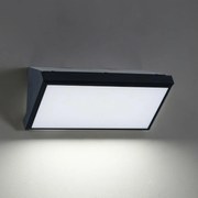 Brilagi - LED Kültéri fali lámpa TRIANGLE LED/20W/230V fekete IP65