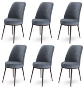 Dexa Fum and Brown étkezőszék szett, 6 db, 6 db