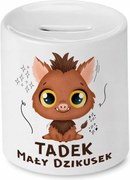 330 ml-es persely Tadka Gyermek Fiának Ajándék Nyomtatott Fotóval