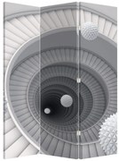 Paraván - 3D absztrakció (126x170 cm)