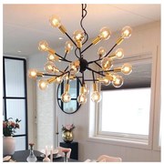 ByRydens 4200460-4002 - Csillár zsinóron HEROES 24xE27/5W/230V